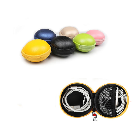 PU Box Storage Packing Case for Finger Spinner Data Cable Charger Earphone Money Cash