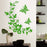 Funny Novelty Butterfly Flower Vine Bathroom Wall Sticker Home Decoration Vinyl Wall Decals