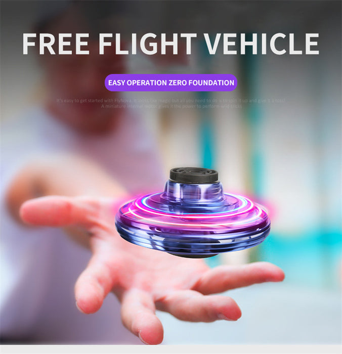 Color: V3 China Red - Mini RC Ufo Drone Aircraft Hand Sensing Infrared RC Helicopter Small Drohne Quadcopter Electronic Induction Flayaball Kids Toys