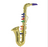 Color: Gold - Mini saxophone