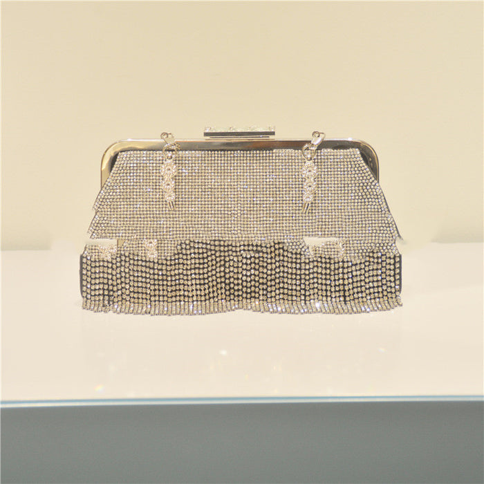 Cross-border Nightclub Celebrity Dress Full Diamond Dinner Bag