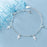 Color: Bracelet - Pearl cross hand ornament