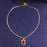 Simple Ruby Clavicle Chain European And American Fashion Jewelry