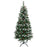 6 Feet Snow Flocked Artificial Christmas Hinged Tree with Red Berries