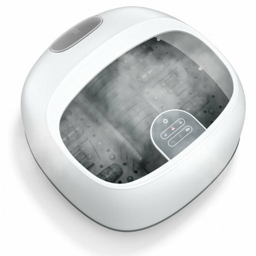 Steam Foot Spa Massager With 3 Heating Levels and Timers-White