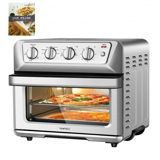 21.5 Quart 1800W Air Fryer Toaster Countertop Convection Oven with Recipe