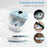 Folding Foot Spa Basin with Heat Bubble Roller Massage Temp and Time Set-Green