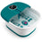 Folding Foot Spa Basin with Heat Bubble Roller Massage Temp and Time Set-Green