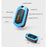 Finger Clip-type Pulse Oximeter With Lanyard Lithium Battery Rechargeable For Testing Finger Blood Oxygen Saturation black