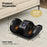 Shiatsu Foot Massager with Kneading and Heat Function -Black