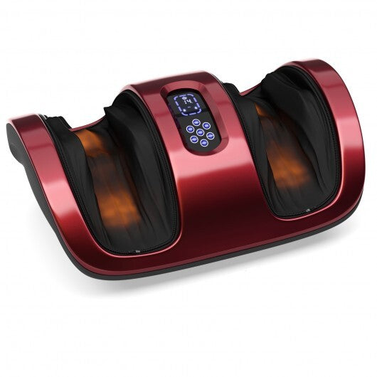 Shiatsu Foot Massager with Kneading and Heat Function -Gray
