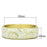 LO2131 - White Metal Bangle Flash Gold Women Top Grade Crystal Clear