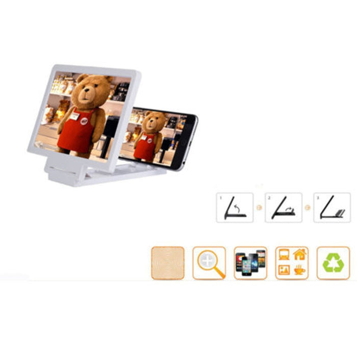 3D Foldable Cell Phone HD Expander
