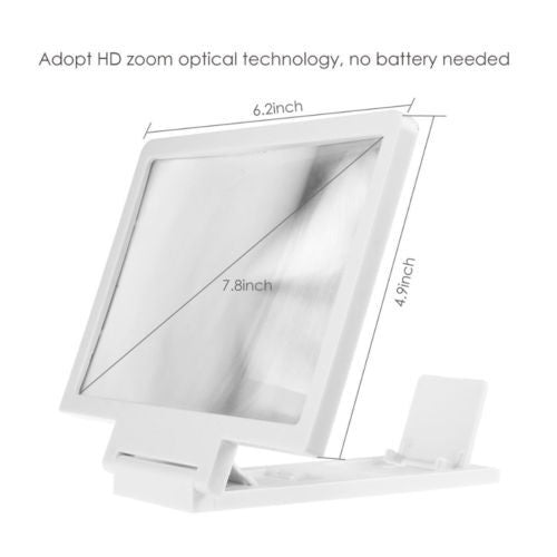 3D Foldable Cell Phone HD Expander