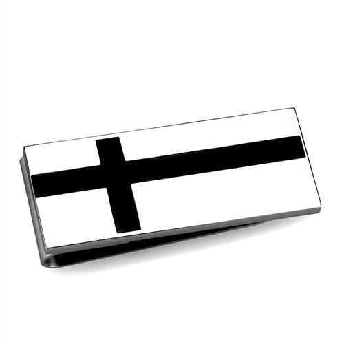 TK2090 - Stainless Steel Money clip High polished (no plating) Men No Stone No Stone