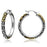 Ladies TK430 - Stainless Steel Earrings Gold+Rhodium Women No Stone No Stone