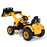 12 V Battery Powered Kids Ride on Dumper Truck-Yellow. - Color: Yellow