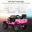 12V Kids Remote Control Riding Truck Car with LED Lights-Pink - Color: Pink