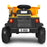 12V Battery Kids Ride On Dump Truck  withEl Electric Bucket and ectric Dump Bed - Color: Yellow